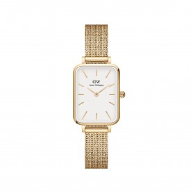 DANIEL WELLINGTON - OROLOGIO QUADRO PRESSED EVERGOLD - 20X26MM