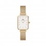 DANIEL WELLINGTON - OROLOGIO QUADRO PRESSED EVERGOLD - 20X26MM