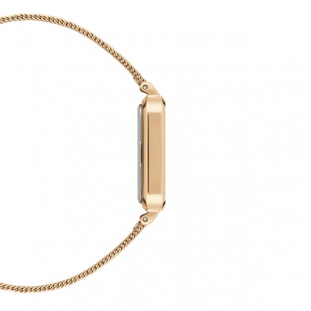 DANIEL WELLINGTON - OROLOGIO QUADRO PRESSED EVERGOLD - 20X26MM
