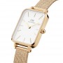 DANIEL WELLINGTON - OROLOGIO QUADRO PRESSED EVERGOLD - 20X26MM