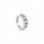 SALVINI - CLASSICO SALVINI - Anello brill.smeraldi mis.16