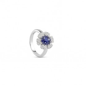 SALVINI - INCANTESIMO -  Anello brill.zaffiri mis.13 - small