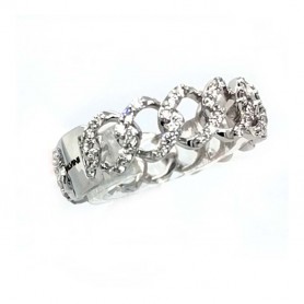 SALVINI - REBEL - Anello ob brill. mis.17
