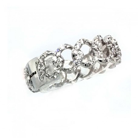 SALVINI - REBEL - Anello ob brill. mis.17