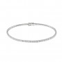 SALVINI - TENNIS SALVINI -  Bracciale tennis brill.(74xct.0,009)cm17