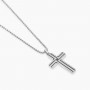 KIDULT - COLLEZIONE STYLE 01 - COLLANA CON CATENA VENETA E CROCE
