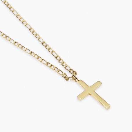 KIDULT - COLLEZIONE STYLE 01 - COLLANA DORATA CON CROCE