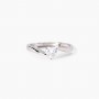 MABINA - COLLEZIONE BEATO TRA LE DONNE - ANELLO IN ARGENTO CON ZIRCONE CUORE