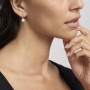 MABINA - COLLEZIONE INVITO A NOZZE - ORECCHINI IN ARGENTO CON PERLE E ZIRCONI