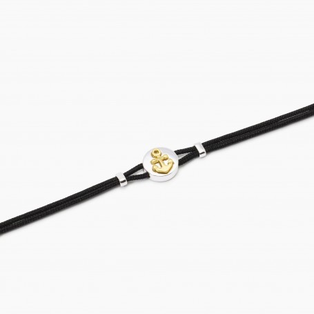 MABINA - COLLEZIONE CRUISE - BRACCIALE UOMO CON ANCORA