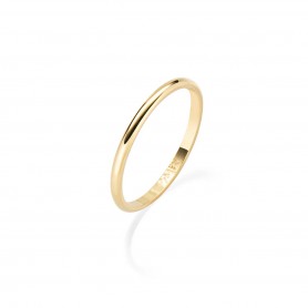 AMEN - ANELLO FEDINA DA 1MM DORATA