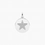 KIDULT - COLLEZIONE MIRA ALLE STELLE - CIONDOLO TONDO MIRA ALLE STELLE CON CRISTALLI