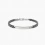 KIDULT - COLLEZIONE STYLE 22 - BRACCIALE IN CERAMICA CON PIASTRA CENTRALE