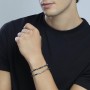 KIDULT - COLLEZIONE STYLE 23 - BRACCIALE IN ACCIAIO E EMATITE