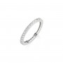 AMEN - ANELLO VERETTA CON ZIRCONI 1,5MM