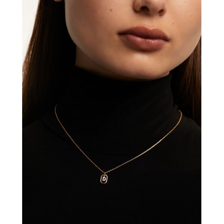 PDPAOLA - COLLANA CON LETTERA D MINI