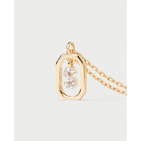 PDPAOLA - COLLANA CON LETTERA S MINI
