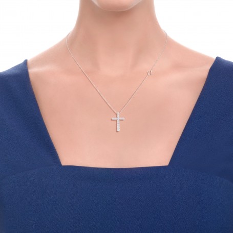 RECARLO - COLLANA CON PENDENTE CROCE