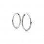 OPS - COLLEZIONE HOOPS MANIA - ORECCHINI A CERCHIO SOTTILI 24MM