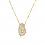 OPS - COLLANA BUBBLE LETTERA B