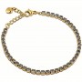 OPS - COLLEZIONE GLIMMER - BRACCIALE TENNIS CON PIETRE NERE