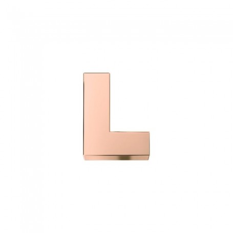 ELEMENTS - CHARM LETTERA L IN ORO ROSA