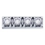 ELEMENTS - CHARM LUCCIOLE CON 4 DIAMANTI BIANCHI IN ORO BIANCO