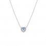 AMEN - COLLANA DOLCE CUORE ACQUAMARINA