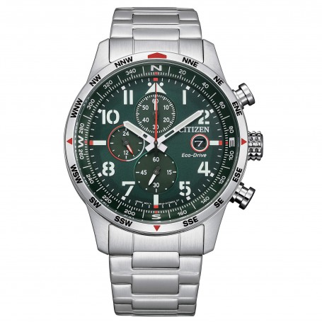 CITIZEN OROLOGIO - AVIATOR CRONO - ECO-DRIVE