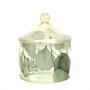 HERVIT - COLLEZIONE BOTANIC - CONTENITORE VETRO BOTANIC PAGODA VERDE