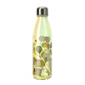 HERVIT - COLLEZIONE BOTANIC - BOTTIGLIA VETRO BOTANIC GIALLA 650ML