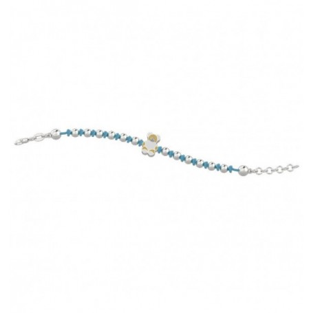 NANÀN - BRACCIALE NODINO AZZURRO