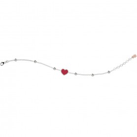 NANÀN - BRACCIALE CON CUORE ROSSO