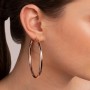 BRONZALLURE - ORECCHINI A CERCHIO SOTTILI