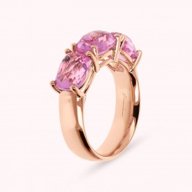BRONZALLURE - ANELLO ESSENTIAL RIVIERA CON PRISMA GEM TAGLIO MOSAICO