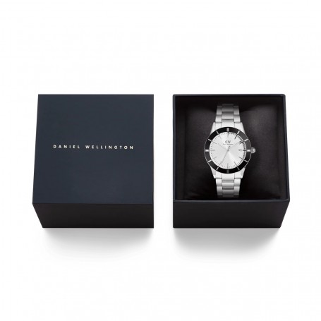 DANIEL WELLINGTON - OROLOGIO ICONIC PARADIGMA LINK BLACK BEZEL