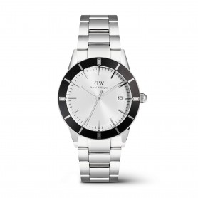 DANIEL WELLINGTON - OROLOGIO ICONIC PARADIGMA LINK BLACK BEZEL