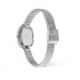 DANIEL WELLINGTON - OROLOGIO JULIETTE BRAIDED MESH WHITE SUNRAY SILVER - 20x26MM