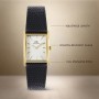 DANIEL WELLINGTON - OROLOGIO BOUND BLACK LIZARD GUILLOCHÈ GOLD - 24X35MM