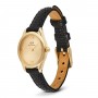 DANIEL WELLINGTON - OROLOGIO OPHELIA MINI BLACK LIZARD UNITONE GUILLOCHÈ GOLD - 22X25,5MM