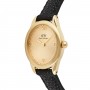 DANIEL WELLINGTON - OROLOGIO OPHELIA MINI BLACK LIZARD UNITONE GUILLOCHÈ GOLD - 22X25,5MM