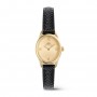 DANIEL WELLINGTON - OROLOGIO OPHELIA MINI BLACK LIZARD UNITONE GUILLOCHÈ GOLD - 22X25,5MM