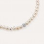 STROILI - BRACCIALE GABRIELLE ORO BIANCO PERLA D'ACQUA DOLCE BIANCO CRISTALLO