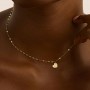 STROILI - COLLANA CUORE BEVERLY ORO GIALLO MAGLIA FORZATINA