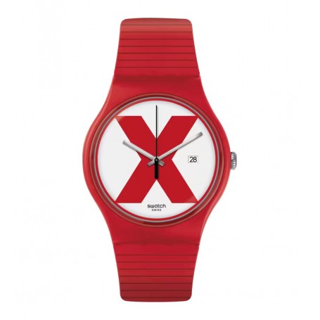 SWATCH - XX-RATED RED - 41MM