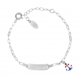 AMEN - BRACCIALE JUNIOR PERSONALIZZABILE CON ANCORA