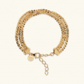 ETRUSCA - BRACCIALE MULTIFILO CATENA MARGHERITA