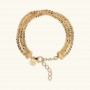 ETRUSCA - BRACCIALE MULTIFILO CATENA MARGHERITA