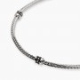 MABINA - COLLEZIONE STREET LIFE - BRACCIALE DA UOMO IN ARGENTO CON CATENA FOXTAIL