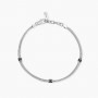 MABINA - COLLEZIONE STREET LIFE - BRACCIALE DA UOMO IN ARGENTO CON CATENA FOXTAIL